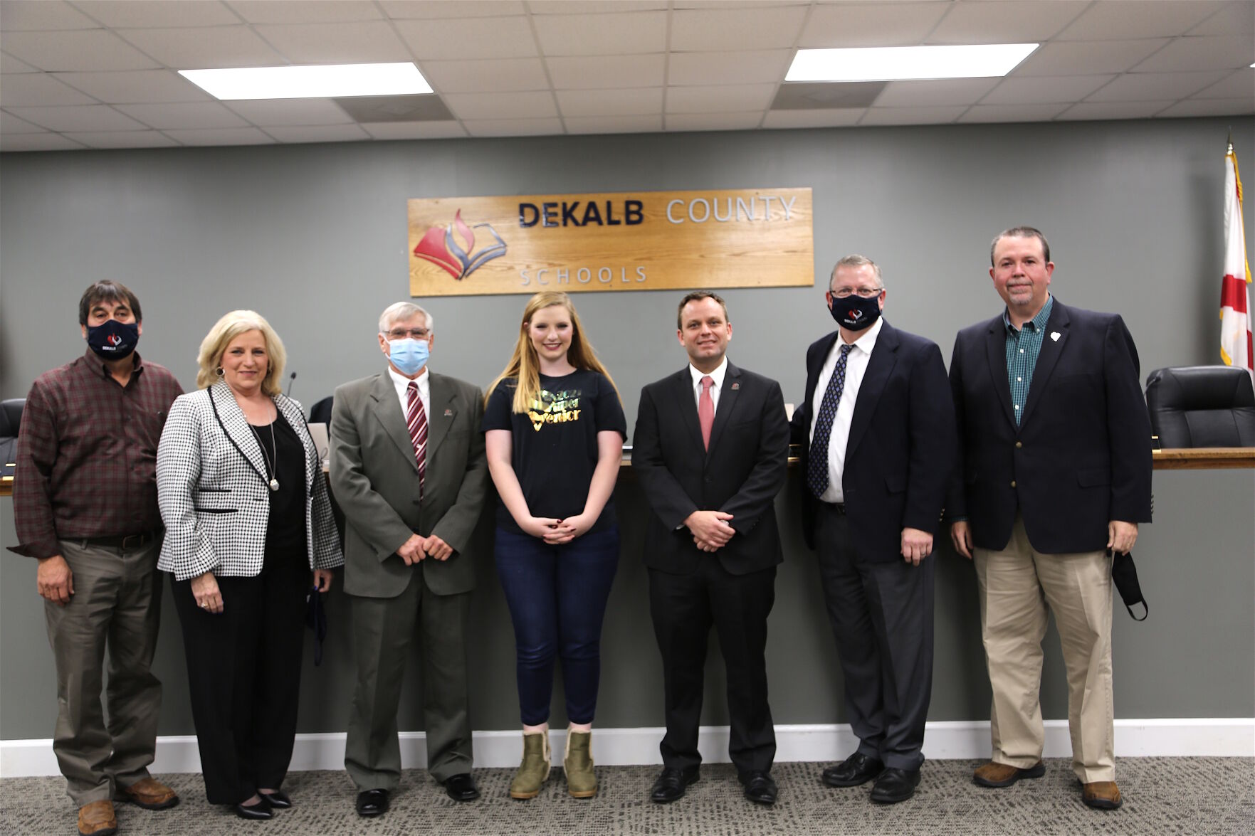 DeKalb County Board of Education approves early Ider High School gradate at recent meeting